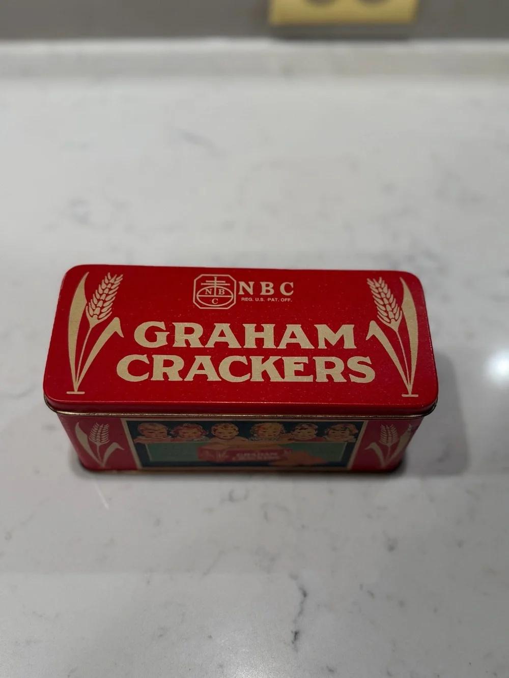 Vintage Nabisco Graham Crackers Tin